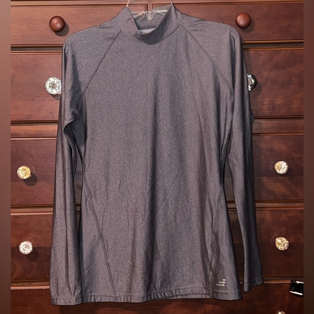 BCG Charcoal Gray Long Sleeve Performance Shirt Women’s Large